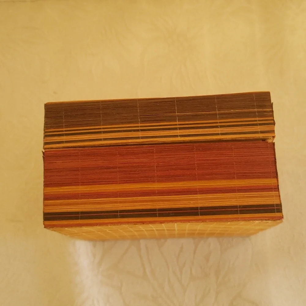 Vintage wooden trinket box